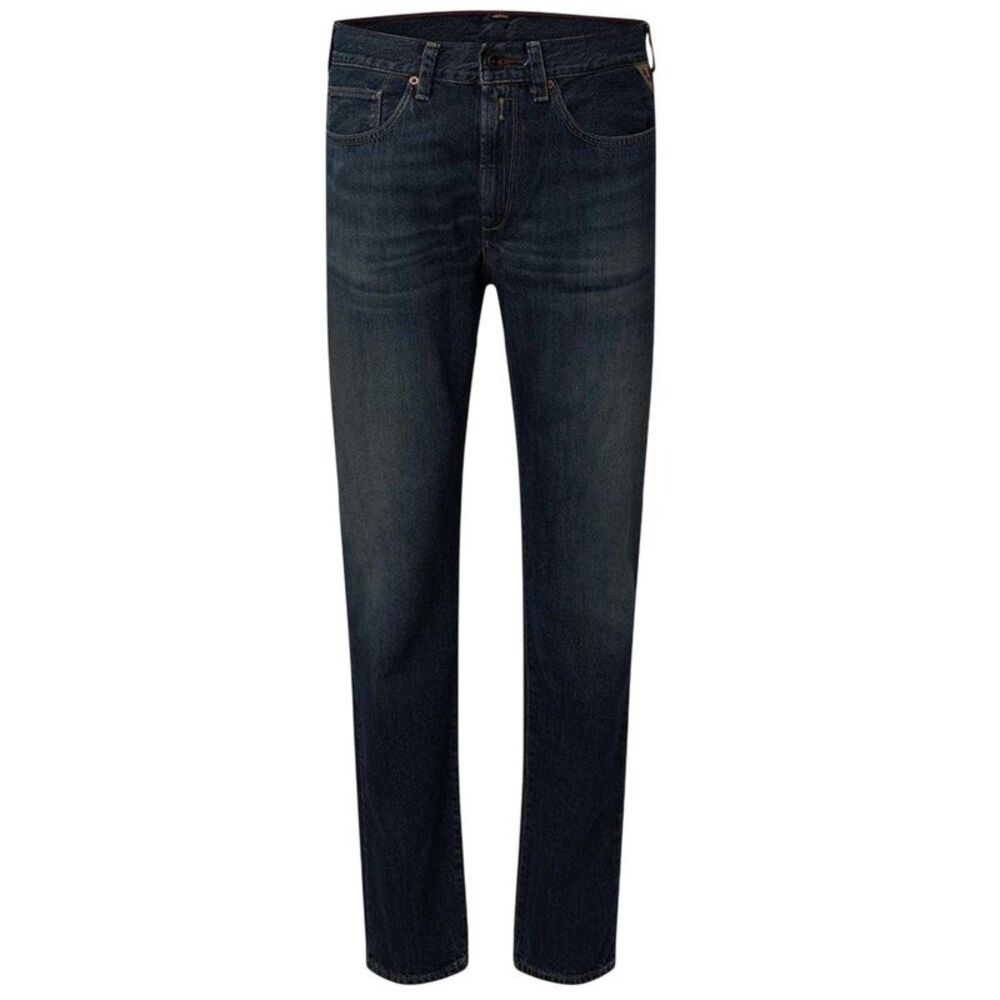 Replay Mens Neaal Cotton Slim Jeans / Blue